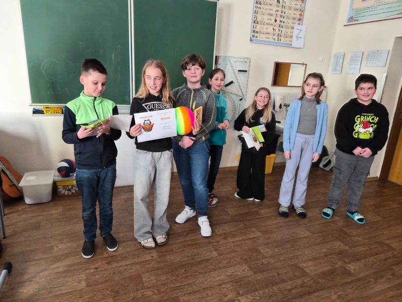 Recitační soutěž - školní kolo