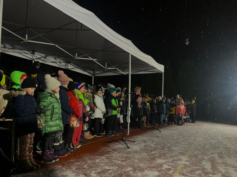 Rozsvěcování vánočního stromu