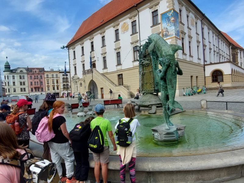 Výlet do Olomouce 5.B
